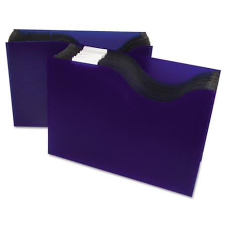 C-Line Products C-Line 48235 13 Pocket Expanding File- 9" Expansion- Letter- Blue 48235